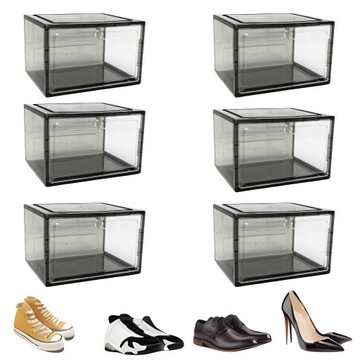 6x PUDEŁKO POJEMNIK ORGANIZER NA BUTY PREMIUM na zabawki akcesoria do biura