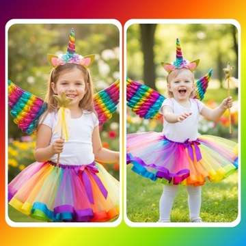 ПЛАТЬЕ ЕДИНОРОГА НАряд КОСТЮМ ЕДИНОРОГА ДЕТСКИЙ НА КАРНАВАЛЬНЫЙ БАЛ