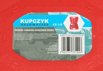 Измеритель компрессии дизеля Kupczyk KB116