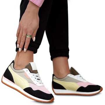 Sneakersy Damskie Adidasy Buty Sportowe Pastel 38