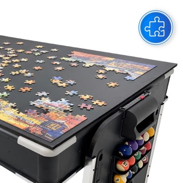 Игровой стол, прочный большой 7-футовый многофункциональный настольный теннис, аэрохоккей, бильярд