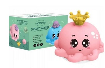 Фонтан Плавающий Осьминог Ванна Игрушечный Бассейн Светодиодные Водные Ванны