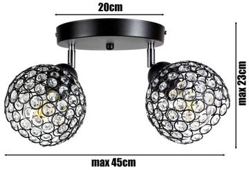 ПОТОЛОЧНЫЙ СВЕТИЛЬНИК, СВЕТОДИОДНАЯ ЛЮСТРА LOFT EDISON