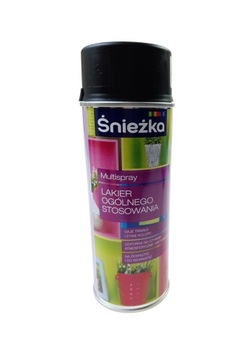 SPRAY ŚNIEŻKA CZARNY 9005 0.4L