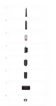 Dyson Airwrap и.д. мультистайлер Straight+Wavy Pastel Pink/Rose Gold
