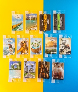 13 АРОМАТИЧЕСКИХ ПОДВЕСОК РАЗЛИЧНЫЕ УЗОРЫ И АРОМАТЫ