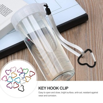 НАРУЖНЫЕ ЗАЖИМЫ С КАРАБИНОМ СЕРДЦЕ