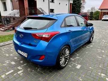 Hyundai i30 II Hatchback 3d Facelifting 1.6 CRDi 110KM 2016 HYUNDAI i30 110KM LIFT LED Alu 18 Tempomat Podgrzewane fotele/kierownica, zdjęcie 9
