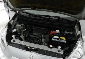 Mitsubishi Space Star Hatchback 5d 1.0 71KM 2014 Mitsubishi Space Star SERWISOWANY Zarejestrowany tani ekonomiczny Benzyna, zdjęcie 18