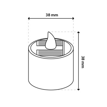 4x СОЛНЕЧНЫЕ СВЕТОДИОДНЫЕ ЛАМПЫ TEALIGHT САДОВЫЕ ЛАМПЫ ПЛАМЕНЬ МАЛЕНЬКАЯ ВСТАВКА СВЕЧИ