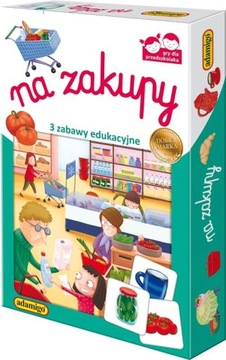 Na Zakupy Gra dla Najmłodszych EDUKACJA i NAUKA Zabawna Zestaw EDUKACYJNY