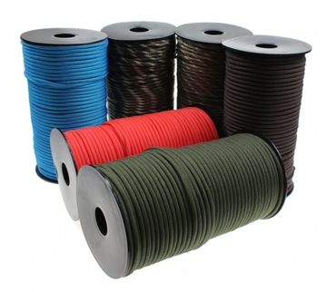 PARACORD 550 ОРИГИНАЛЬНАЯ 7 ЖИЛЬНАЯ ВЕРЕВКА КАМУФЛЯЖНАЯ 100м