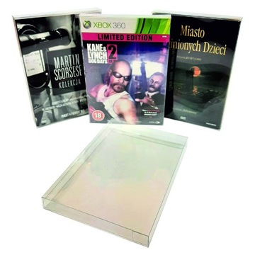 Защитная пленка для DVD + суперобложка Прозрачная 50 шт.