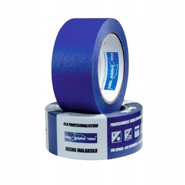 Taśma malarska Blue dolphin delfin 48mmx 50 m