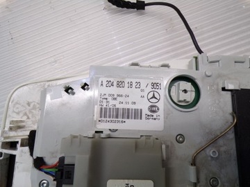 LAMPA PANEL STŘEŠNÍHO OKNA MERCEDES W204 W207