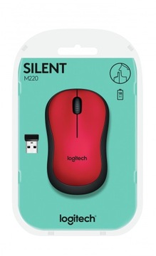 Mysz bezprzewodowa Logitech M220 Cichy czujni