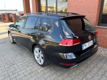 Volkswagen Golf VII Variant Facelifting 2.0 TDI 150KM 2019 Volkswagen Golf Variant 2.0 diesel 150 KM 6 biegow zarej w PL zadbany, zdjęcie 3