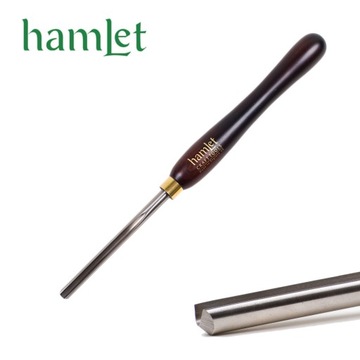 Nóż do toczenia mis 10 mm HAMLET HSS dłuto tokarskie narzędzie HCT088