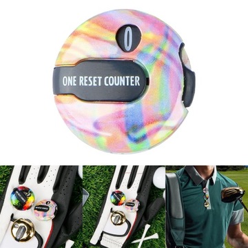 Счетчик очков в гольфе. Постоянные радужные качели для гольфа.