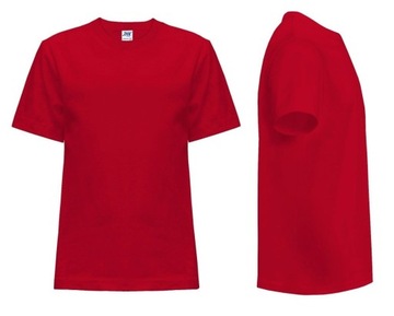T-SHIRT DZIECIĘCY koszulka JHK TSRK-150 czerwona 12-14 RD 158