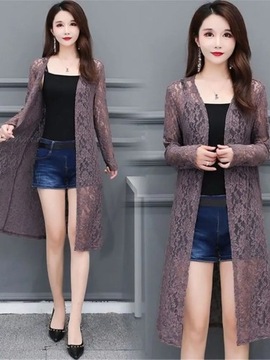 Women Summer Long Cardigan Female Cardigans Long S