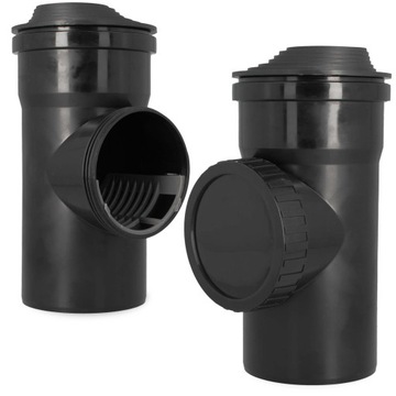 Ревизия труб для очистки желобов, уменьшение фильтра 110 мм