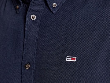 Koszula męska TOMMY HILFIGER TJM SLIM POPLIN SHIRT NAVY