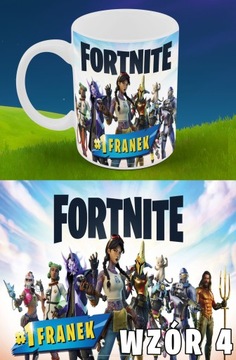 КРУЖКА FORTNITE + ИМЕННЫЙ ПОДАРОК ​​НА КАНУН РОЖДЕСТВА, РОЖДЕСТВА, ДНЯ РОЖДЕНИЯ, ПРАЗДНИКОВ