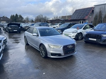 Audi A6 C7 Limousine Facelifting 3.0 TDI clean diesel 272KM 2015 Audi A6 Limousine Quattro Skóra Podgrz. Panorama