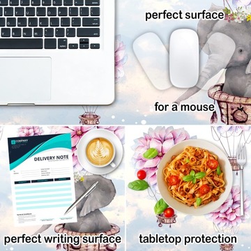 Защитный коврик для ребенка, слоник, шарик, 90х45.