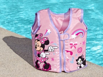Жилет для плавания Bestway Minnie Mouse, размер S/M, капок розовый