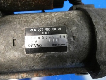 MERCEDES A W176 B W246 CLA W117 1.8 2.2 CDI STARTÉR