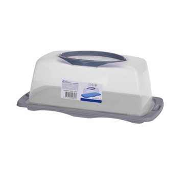 Excellent Taca do serwowania i transportu ciast, polipropylen, 40x20x15 cm