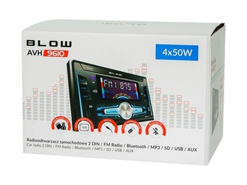 2DIN Blow 7-дюймовый автомобильный радиоприемник Bluetooth AUX