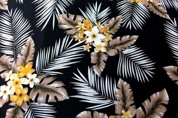 Maxi šaty na ramienka v tropických kvetoch