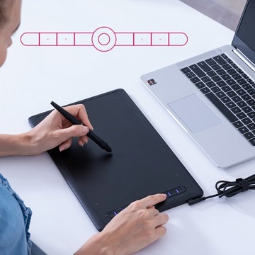 Графический планшет 10x6,3 Artisul M0610 Pro+TILT OSU