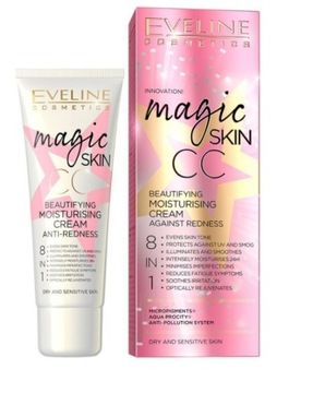 Eveline Magic Skin Krem CC na zaczerwienienia 8 w 1 50 ml