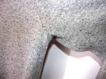 LEVIS sweter męski M/L melanż 100% wełna
