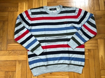 SWETER męski PAUL SMITH rozm. XL paski