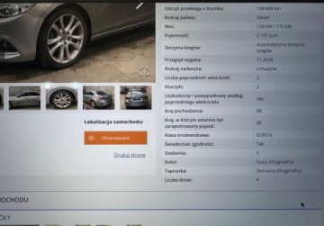 Mazda 6 III Sedan 2.2 SKYACTIV-D I-ELOOP 175KM 2014 Mazda 6 bezwypadekserwis asoorg lakierjedzie jak nowa1wlasciciel 2.2, zdjęcie 32