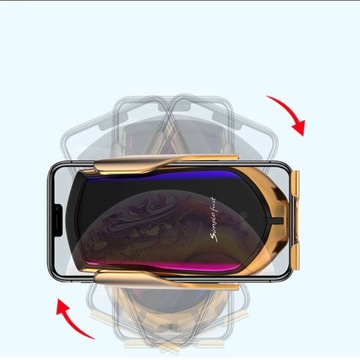 АВТОДЕРЖАТЕЛЬ С QI ЗАРЯДКОЙ 10 Вт для iPhone 12 13 14 15