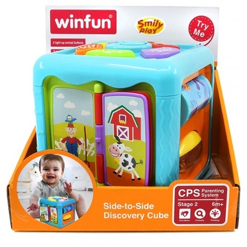 Kostka edukacyjna interaktywna Smily Play 0715