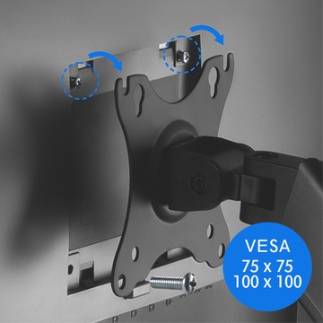 Монитор с настенным креплением Кронштейн для настенного монитора 17–32 дюйма Sense7