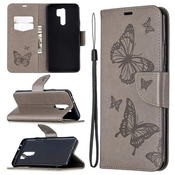ETUI POKROWIEC SK0RZANE MAGNES DO Xiaomi Redmi 9