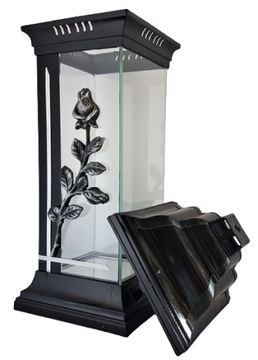 СВЕЧА ЧАСОВНЯ С РОЗОЙ СОВРЕМЕННЫЕ СВЕЧИ ВИТРАЖИ