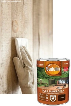 SADOLIN SUPERDECK МАСЛО ДЛЯ ТЕРРАС Палисандр 5л