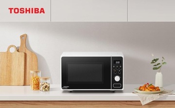 Toshiba MM2-AM23PF(WH) микроволновая печь 8 ПРОГРАММ 800 Вт 23 л