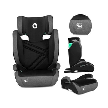 FOTELIK SAMOCHODOWY LIONELO HUGO I-SIZE ISOFIX PODSTAWKA 15-36KG