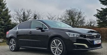 Peugeot 508 I Sedan Facelifting 2.0 BlueHDi 180KM 2015 Peugeot 508 BlueHDi 180 kM GT LED/Szyberdach/JBL, zdjęcie 2