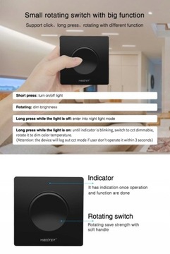 КОМПЛЕКТ 2 ЗОННЫХ КОНТРОЛЛЕРА ДЛЯ СВЕТОДИОДНОЙ ЛЕНТЫ MONO|CCT + ЧЕРНОЙ НАСТЕННОЙ ПАНЕЛИ